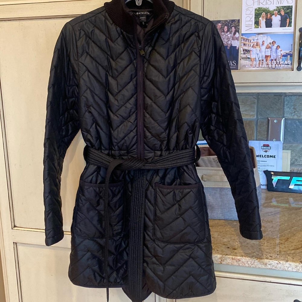 Athleta Mendocino Jacket - Coat - Black - Size XS NEW
